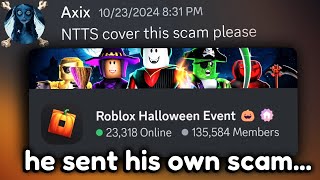 Exposing Roblox’s Most Desperate Scammer… [upl. by Reidid638]