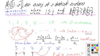 Topic 05 B Example Expected Inversions [upl. by Jacquette]