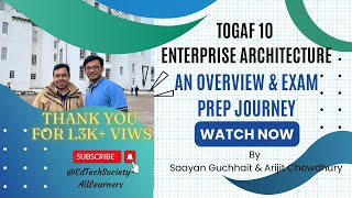 Pass TOGAF 10 in 4 weeks  Overview and Exam Prep Journey [upl. by Batish]