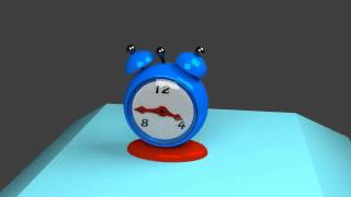 Alarm clock ticking animation [upl. by Averill]