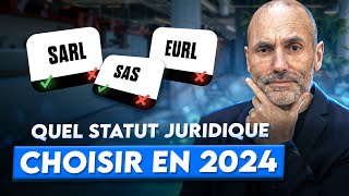 SAS EURL SASU micro  quel statut juridique choisir [upl. by Ydor]