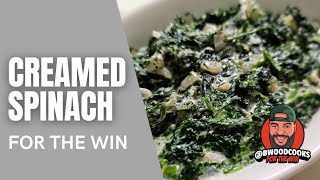 Grandmas Secret Spinach Recipe Creamed Spinach Just Like Popeye Would Love food easyrecipe [upl. by Ailemap730]