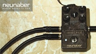 Neunaber Immerse Reverberator  Spring amp Shimmer A [upl. by Sokem812]