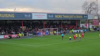 Swindon town v Colchester 06 Jan 2024 Charlie Austin STFC pen [upl. by Regen]