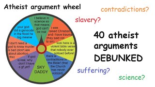 ALL atheist arguments answered in 10 minutes [upl. by Aylatan774]