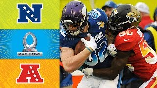 NFC vs AFC  2018 NFL Pro Bowl Game Highlights [upl. by Ahsieyk136]