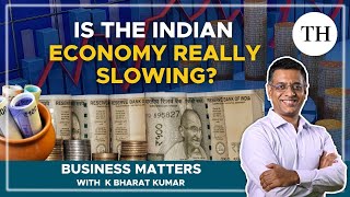 Is the Indian economy really slowing  Business Matters [upl. by Anelav740]