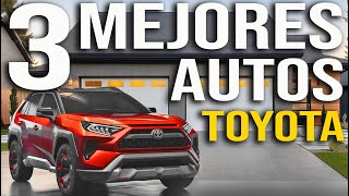 Los 3 mejores AUTOS de Toyota actualmente SUV 20242025 [upl. by Nakre]