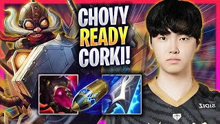 CHOVY IS READY TO PLAY CORKI  GEN Chovy Plays Corki MID vs Ahri  Season 2024 [upl. by Ensign]