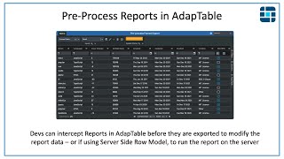 Advanced Reporting Techniques in AdapTable [upl. by Gomer]