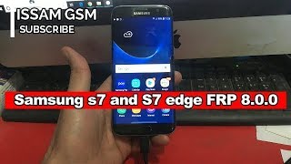 Samsung Galaxy S7 edge g935f and s7 g930f How To bypass FRP Android 800 u2 u3 [upl. by Heshum]