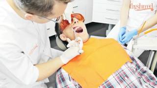 FRESHmed  Leczenie pod mikroskopem  Dentysta Katowice Stomatolog Katowice Endodoncja Katowice [upl. by Ailerua]