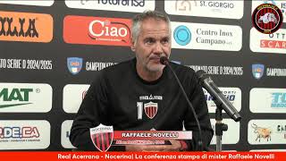 RACERRANA  NOCERINA La conferenza pregara di Raffaele Novelli [upl. by Forcier]