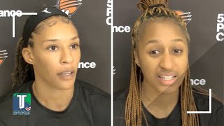 Jennie Simms amp Kadi Sissoko TALK about how Phoenix Mercury is GETTING READY for the 2023 WNBA season [upl. by Bohner]