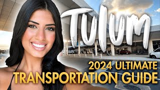 Tulum Transportation Guide 2024 Top Tips for Easy amp Affordable Journeys to Tulum [upl. by Enitsyrk]