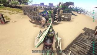 Ark ps4 on samuse sur un serv 5 [upl. by Baoj]