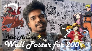 Anime Wall Posters  Tamil [upl. by Tanny]