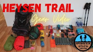 Heysen Trail 2021 Gear Video [upl. by Gavrila543]