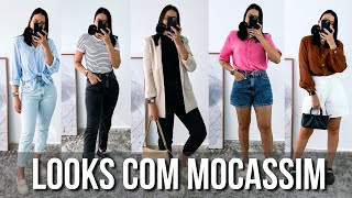 VÁRIAS FORMAS DE USAR O MOCASSIM [upl. by Ollecram]