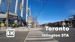 4K Toronto Etobicoke  Walking around Islington Station  169 [upl. by Lael318]