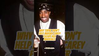 Do you know why Tupac didnt help Mariah Carey escape her marriage？ celebrity rap tupac [upl. by Judith]