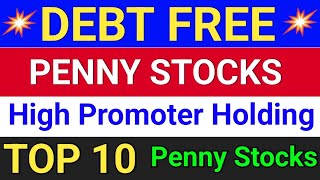 debt free penny stocks ◾ high promoter Holding [upl. by Kovacs581]