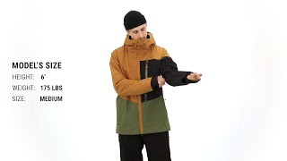 686 GoreTex GT Snowboard Jacket Fit Review  Tactics [upl. by Agna134]