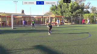 2T ESC CHIVAS RIOS vs ZONA NORTE 2017  4a Jornada Copa 2024 LMT [upl. by Ydoc]