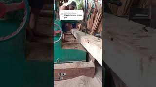 Bahan dudor joglo 12x15x6m kayu jati perhutani Blora trendingvideo kayujatiblorashortsvideo [upl. by Ynnattirb147]