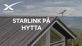 Starlink på hytta  Norge [upl. by Fancie]