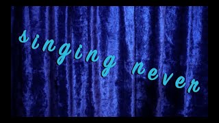 Caley Conway  Singing Never Lyric Video [upl. by Eiramrefinnej]