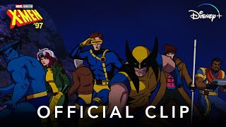 Marvel Animations XMen 97  Official Clip Fighting The Sentinels  Disney [upl. by Ianteen]