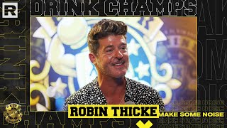 Robin Thicke On Signing To Pharrell Working W Lil Wayne His Music Career amp More  Drink Champs [upl. by Intihw]