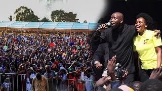 HON NYAMUTOORO JOINS EDDY KENZO ON STAGE BEFORE PRESIDENT MUSEVENI IN KITGUM [upl. by Clarita742]