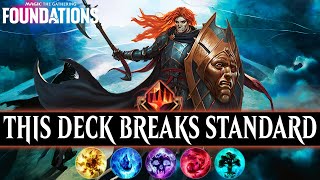 Draw Your Entire Deck And Win On Turn 3  Top 200 Mythic Foundations Standard [upl. by Nico]