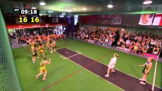 Indoor Netball Tri Nations 2013 Under 18 Final Australia vs South Africa [upl. by Shelba]