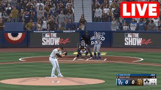 MLB LIVE🔴 Los Angeles Dodgers vs San Diego Padres  NLDS Game 4  9th October 2024 Full Game MLB 24 [upl. by Rehm]