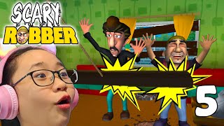 SCARY ROBBER Home Clash Gameplay Walkthrough Logged Off Part 5  Lets Play Scary Robber Home Clash [upl. by Atilehs]