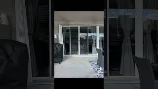 Sliding screen door repair roller replacement and screen rescreening in Pompano Beach Florida [upl. by Terrej867]