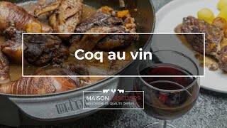 Coq au vin  Recette [upl. by Gavrielle]