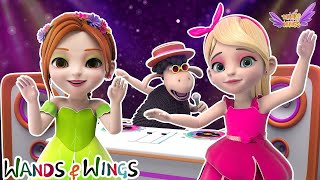 The Dance Freeze Song  Princess Freeze Dance  Kids Dance Songs [upl. by Sibel76]