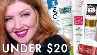 Best Drugstore Eye Creams That Actually Work amp WHY [upl. by Atalante]