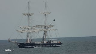 Zooming in on Training Ship T S Royalist with Nikon P1000 [upl. by Trawets]