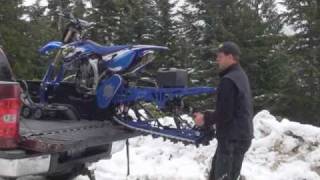 Timbersled Snowbike kit MountainHorse [upl. by Clem]