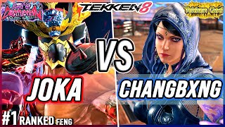 T8 🔥 Joka Feng vs Changbxng Zafina 🔥 Tekken 8 [upl. by Nnoryt]