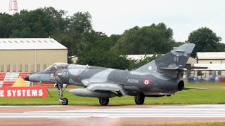 Dassault Breguet Super Étendard Modernise French NAVY departure RAF Fairford RIAT 2012 AirShow [upl. by Hoopes]