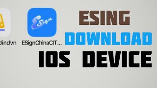 INSTALL ESIGN IN IOS ALL DEVICES  INSTALL ANY IPA FILE IN IPHONE  Ios 1718 [upl. by Hanaj]