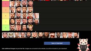 Ranking my favorite top Mens Wrestlers WWE AEW  TNA  Tier List [upl. by Areis]