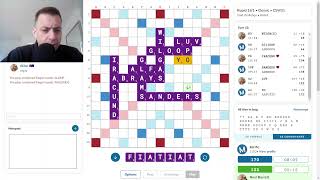 Scrabble game with commentary no458 [upl. by Chaunce]