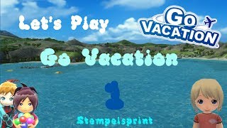 Lets Play Go Vacation Switch100 Stempelsprint 1  Endlich wieder Urlaub [upl. by Dymoke]